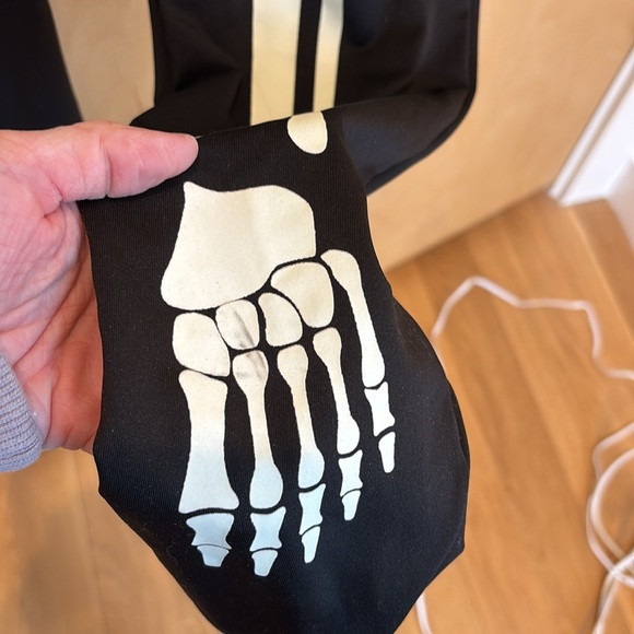 Morphsuit Kids’ Skeleton Suit One Piece Glow in the Dark Size XL - Picture 6 of 8